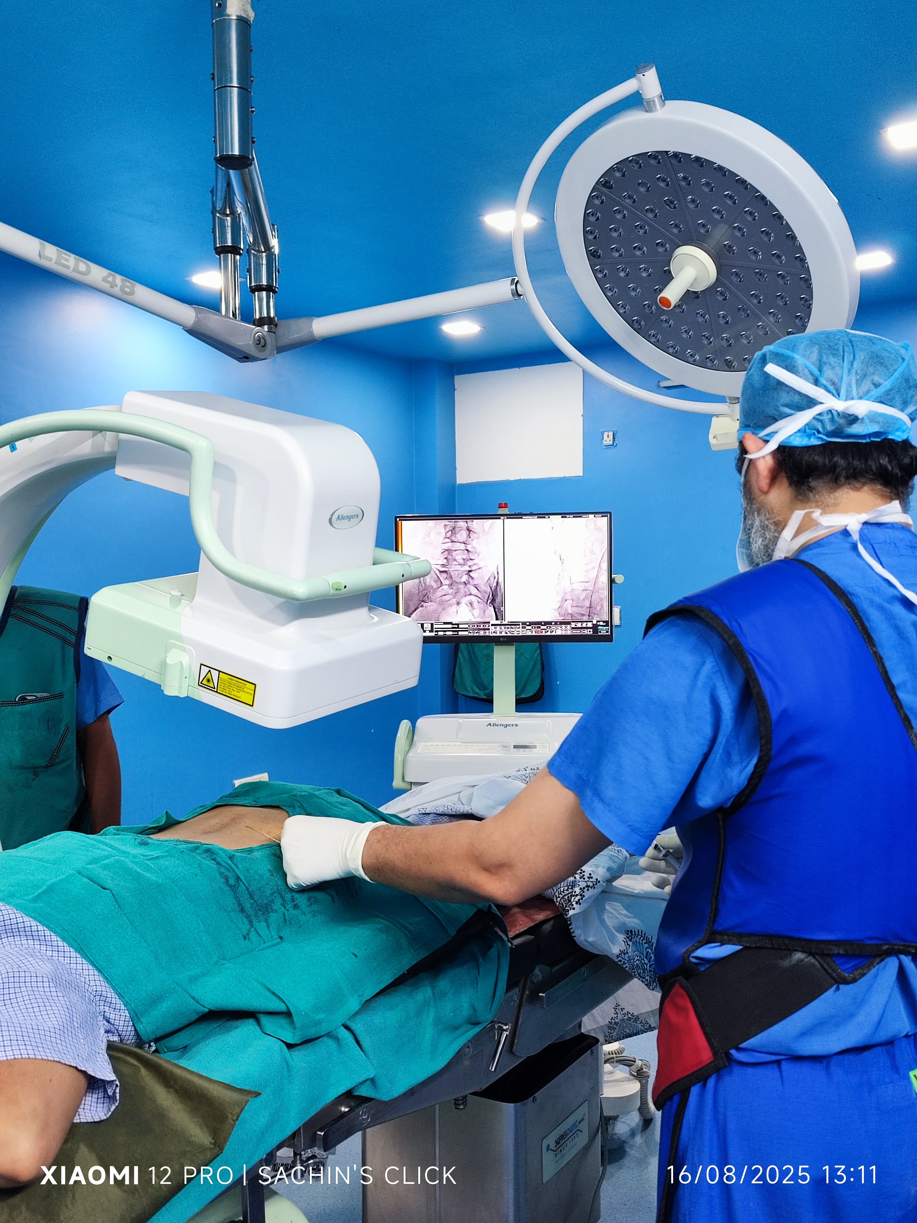 Doctor Performing procedure